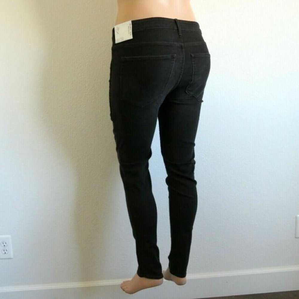 LYN ROE Women's Jeans Mid‎ Rise Jean Jegging Size 10 R NWT - Picture 3 of 7